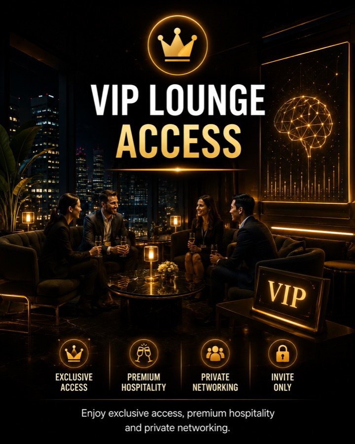 VIP Lounge Access at World AI Technology Expo Dubai