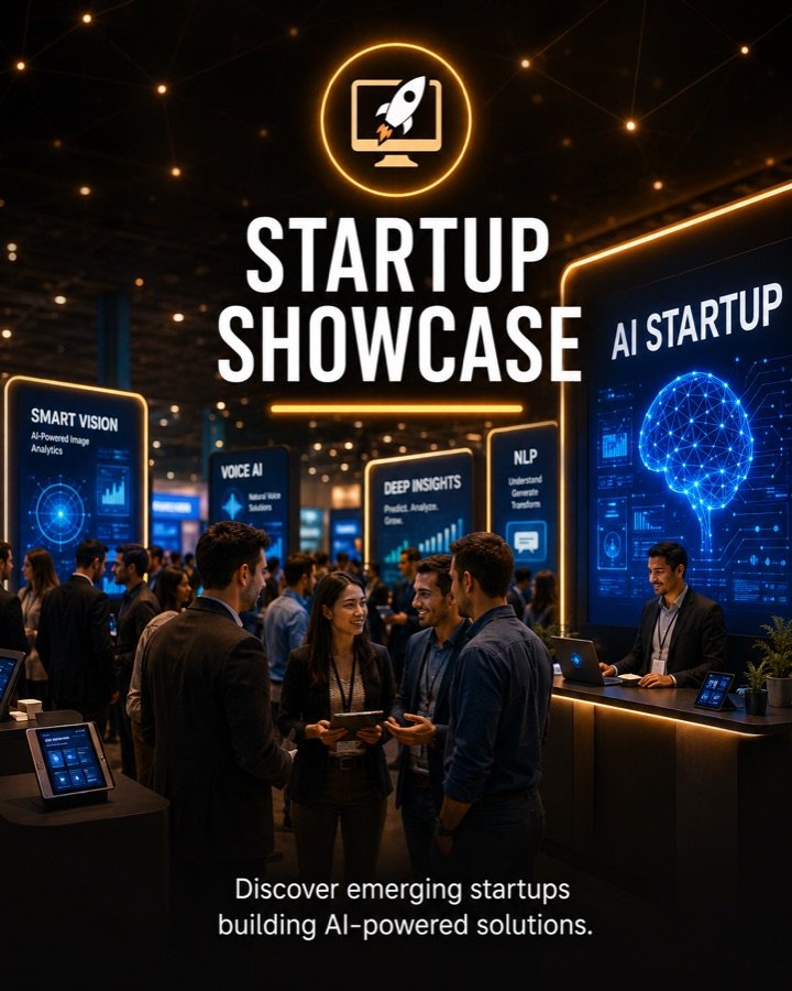 Startup Showcase at World AI Technology Expo Dubai