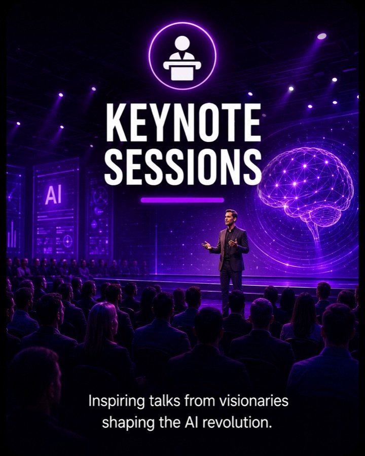 Keynote Sessions at World AI Technology Expo Dubai