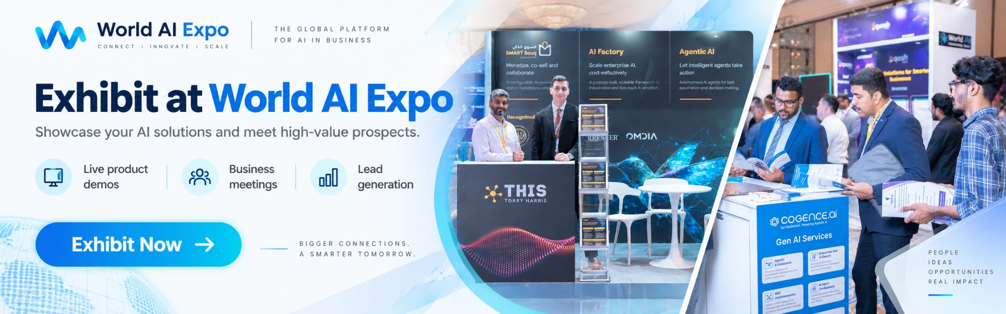 Exhibit at World AI Expo Dubai