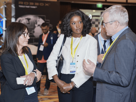 Attendees networking at World AI Technology Expo Dubai