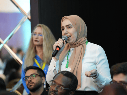Delegates at World AI Technology Expo Dubai