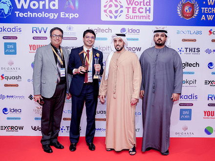 Delegates at World AI Technology Expo Dubai