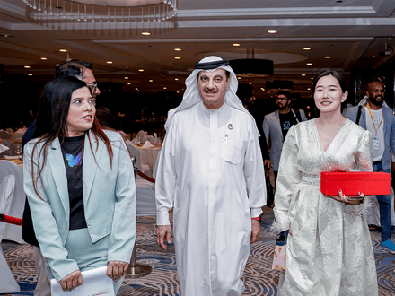 Live product demonstration at World AI Technology Expo Dubai