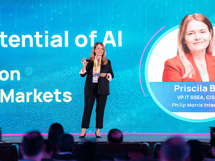 Exhibition floor at World AI Technology Expo Dubai